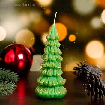 Свеча новогодняя "Елка"