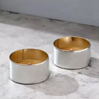 Набор свечей уличных «Походный свет», 2 шт., d=10 см