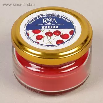 Ароматическая свеча в банке «Вишня», 50 г, время горения 13 ч