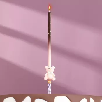 Свеча в торт «Детские», МИКС