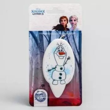 Свеча в торт "С Днем Рождения", Олаф, Холодное сердце