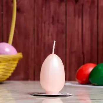 свеча Яйцо "ХВ, с вербой"