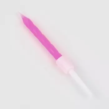 Свечи для торта «Неон», 5 см, 10 шт., розовые