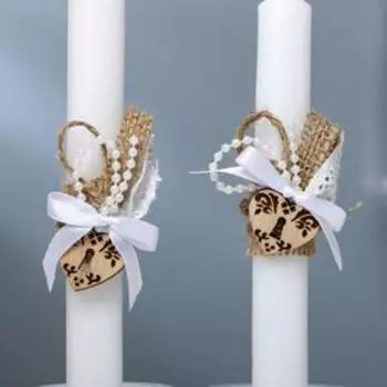 Свечи родителям "Мария", 2х19 см, 2шт.