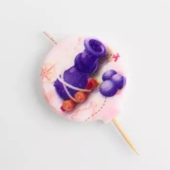 Свечи в торт "Пиратский", 6 см, набор 4 шт