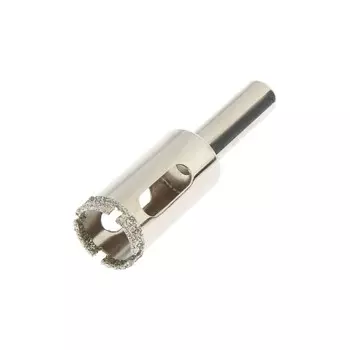 Сверло алмазное по стеклу и керамике ТУНДРА, трехгранный хвостовик, 1865 мм