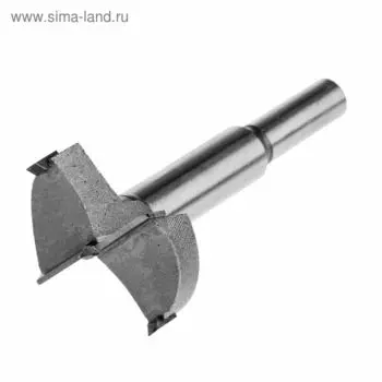 Сверло Форстнера по дереву "СИБРТЕХ", 42 мм, цилиндрический хвостовик
