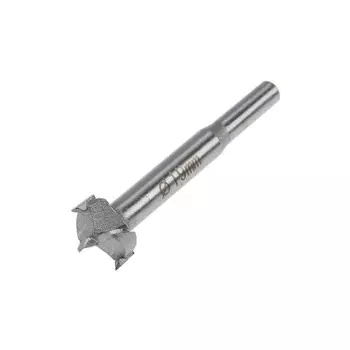 Сверло Форстнера ТУНДРА, твердосплавные пластины, цилиндрический хвостовик, 19 мм