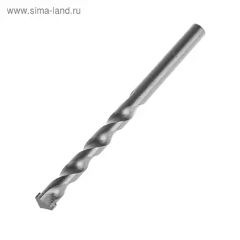 Сверло по бетону ТУНДРА, цилиндрический хвостовик, 12 х 150 мм