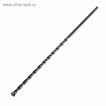Сверло по бетону ТУНДРА, трехгранный хвостовик, 12 х 400 мм