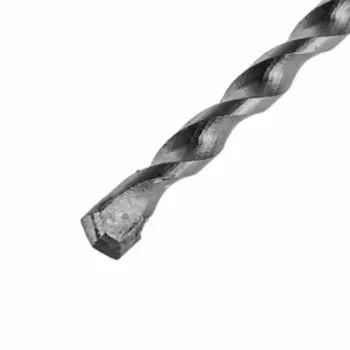 Сверло по бетону ТУНДРА, трехгранный хвостовик, 5 х 150 мм
