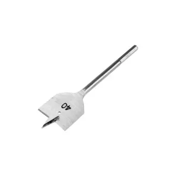 Сверло по дереву перовое ТУНДРА, шестигранный хвостовик, 40152 мм