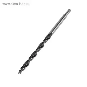 Сверло по дереву ТУНДРА, цилиндрический хвостовик, 14300 мм