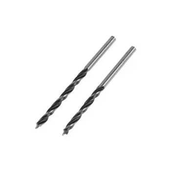 Сверло по дереву ТУНДРА, цилиндрический хвостовик, 360 мм, 2 шт.