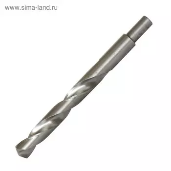 Сверло по металлу "Кратон" 1 05 16 008, шлиф., уменьшенный хвостовик, Р6М5 d14 х 160 мм