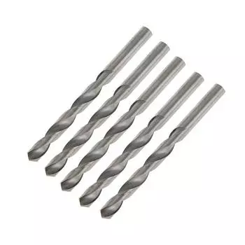 Сверло по металлу ЛОМ, HSS, цилиндрический хвостовик, 9.5125 мм, 5 шт.
