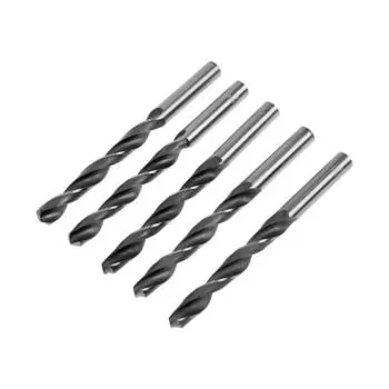 Сверло по металлу ТУНДРА, HSS, цилиндрический хвостовик, 11140 мм, 5 шт.