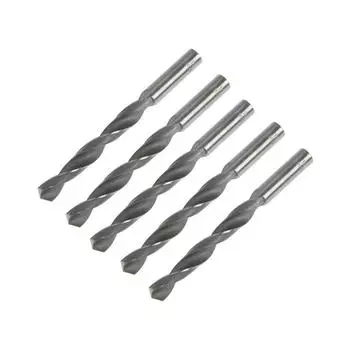 Сверло по металлу ТУНДРА, HSS, цилиндрический хвостовик, 13150 мм, 5 шт.