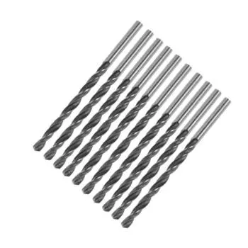 Сверло по металлу ТУНДРА, HSS, цилиндрический хвостовик, 3.265 мм, 10 шт.