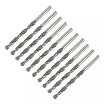Сверло по металлу ТУНДРА, HSS, цилиндрический хвостовик, 5.595 мм, 10 шт.