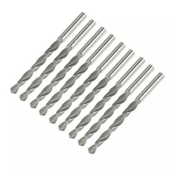 Сверло по металлу ТУНДРА, HSS, цилиндрический хвостовик, 6.5100 мм, 10 шт.