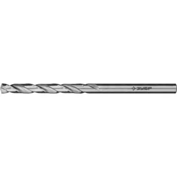 Сверло по металлу ЗУБР, сталь Р6М5, цилиндрический хвостовик, 3.4 х 70 мм, класс А