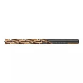 Сверло спиральное по металлу Барс 71862, многогранная заточка, 4,5 x 80 мм, Р9М3