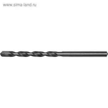 Сверло ЗУБР, по бетону, цилиндрический хвостовик, 5x85мм