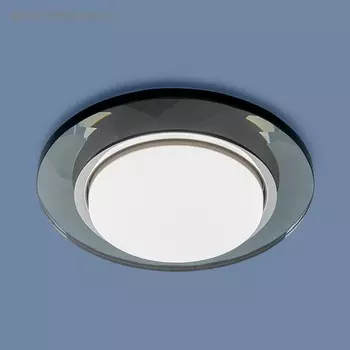 Светильник 1061 GX53, IP20, 35 Вт, GX53, d=90 мм, цвет серый