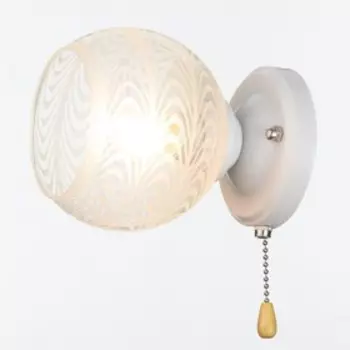 Светильник 1189/1WT E27 40Вт белый 13х13х18 см