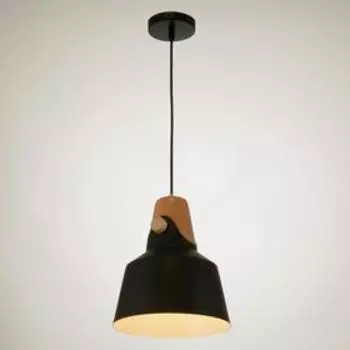 Светильник 1237/1BK E27 40Вт черный 20х20х24-124 см