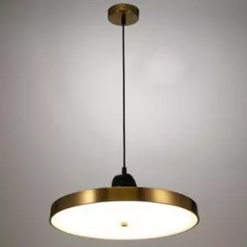 Светильник 1247/1 LED 24Вт 3000-6000К золото 40х40х4-104 см