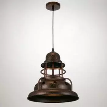 Светильник BayerLux 1249/1BR E27 40Вт бронза 29,5х29,5х32-132 см