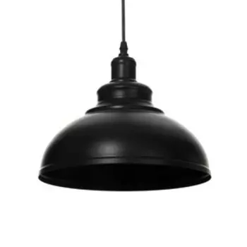 Светильник 1250/1BK E27 40 Вт черный 303024-124 см