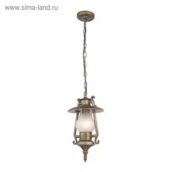 Светильник 1496-1P, E27, 60 Вт, IP44, цвет золотисто-коричневый