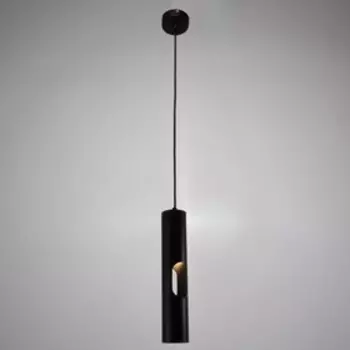 Светильник 1575/1BK GU10 35Вт черный 6х6х30 см