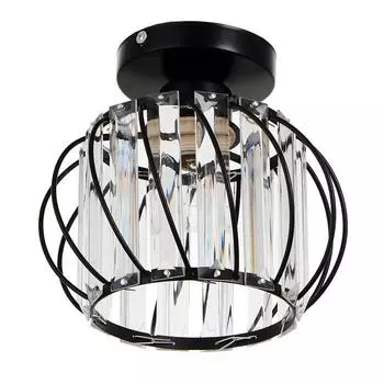 Светильник 1634/1 E27 40 Вт черный 191917 см