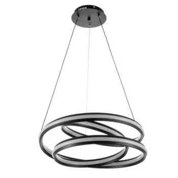 Светильник 1645/1BK LED 160Вт 3000-6000К черный 51х49х25-125 см