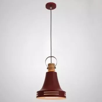 Светильник 1652/1RD E27 40Вт темно-красный 23,5х23,5х35-135 см