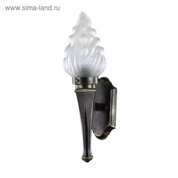 Светильник 1803-1W, E27, 60 Вт, IP44, цвет чёрный