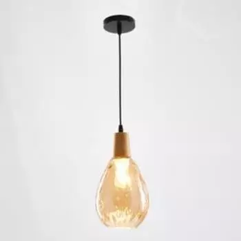 Светильник 1958/1GD E27 40Вт золотистый 16х16х30-130 см