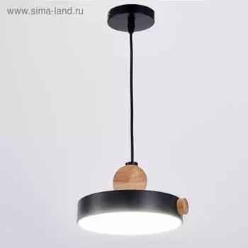 Светильник BayerLux 2034841/1 LED 8Вт 3 режима 3000-6000К черный 20х21,5х17 см