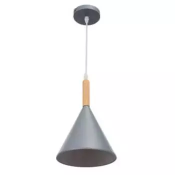 Светильник BayerLux 2034844/1 E27 40 Вт серый 19.519.528 см