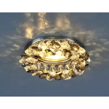 Светильник 206 MR16 CH/SBK/CL, IP20, 35 Вт, G5.3, d=60 мм, цвет дымчатый, хром