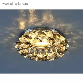 Светильник 206 MR16 CH/SBK/CL, IP20, 35 Вт, G5.3, d=60 мм, цвет дымчатый, хром