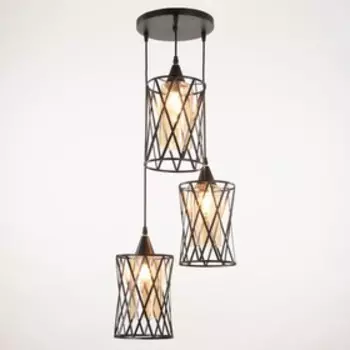 Светильник BayerLux 2087/3BK E27 40 Вт черный