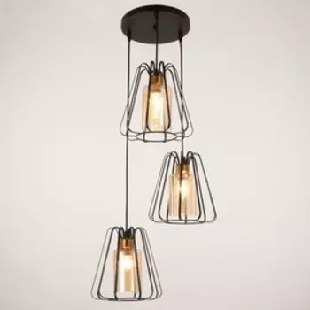 Светильник BayerLux 2090/3BK E27 40 Вт черный