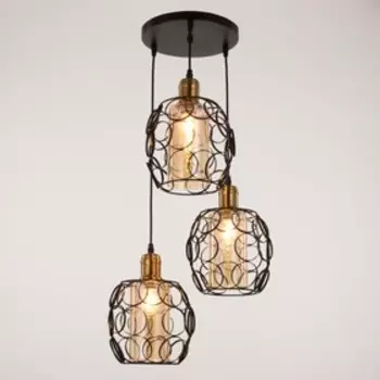 Светильник BayerLux 2091/3BK E27 40 Вт черный