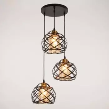 Светильник BayerLux 2092/3BK E27 40 Вт черный