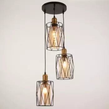 Светильник BayerLux 2101/3BK E27 40 Вт черный